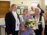 The Mayor and prize winners