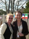 Imelda O'Shaughnessy and Jane Oxley